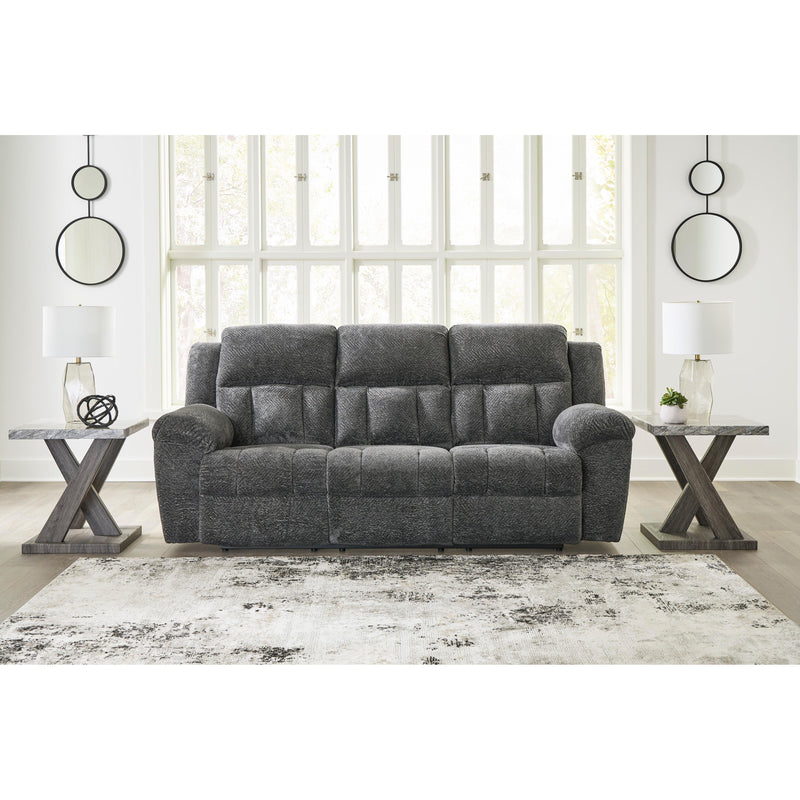  Signature Design by Ashley Frohn 37406U4 3 pc Reclining Living Room Set IMAGE 2