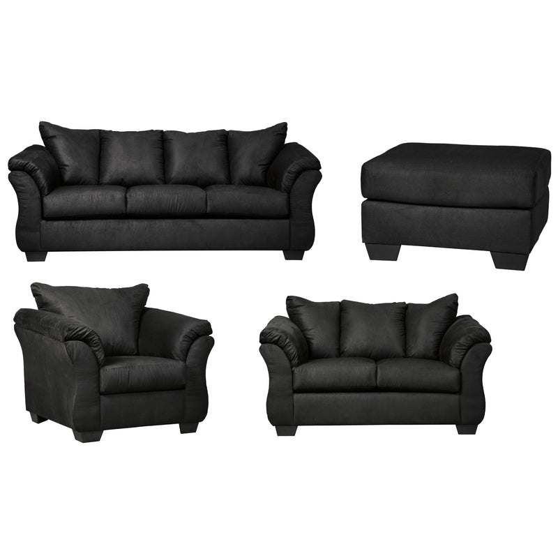  Signature Design by Ashley Darcy 75008U8 4 pc Living Room Set IMAGE 1