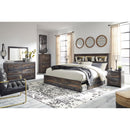  Signature Design by Ashley Drystan B211B110 7 pc King Bookcase Bedroom Set IMAGE 1