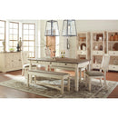  Signature Design by Ashley Bolanburg Dining Table D647-25 IMAGE 12