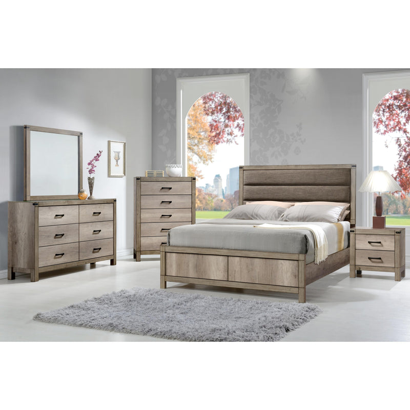  Crown Mark Matteo 2-Drawer Nightstand B3200-2-T IMAGE 2