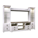  Signature Design by Ashley Willowton W267W3 4 pc Entertainment Center IMAGE 1