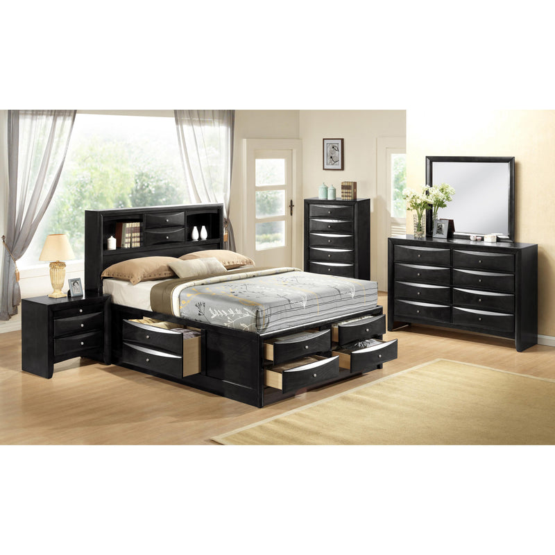  Crown Mark Emily 2-Drawer Nightstand B4280-2 IMAGE 2
