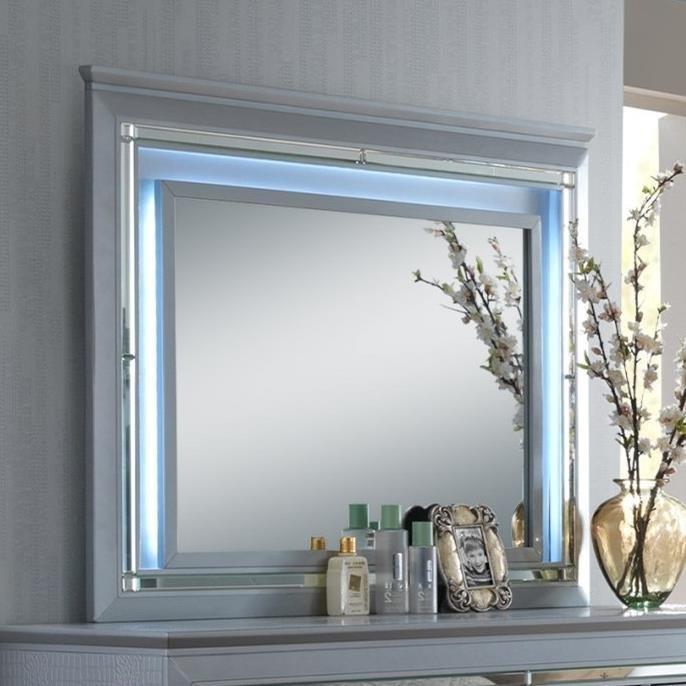  Crown Mark Lillian Dresser Mirror B7100-11 IMAGE 1