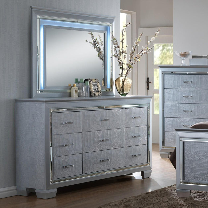  Crown Mark Lillian Dresser Mirror B7100-11 IMAGE 2