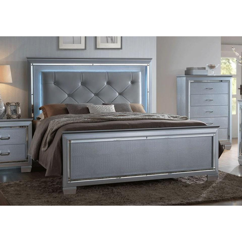  Size_King -- Lillian B7100-K King Bed IMAGE 1