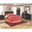  Signature Design by Ashley Huey Vineyard B128 5 pc Full Sleigh Bedroom Set IMAGE 1