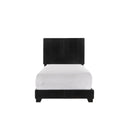  Size_Twin -- Crown Mark Erin Upholstered Platform Bed IMAGE 1
