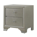  Crown Mark Lyssa 2-Drawer Nightstand B4300-2 IMAGE 2