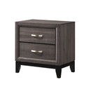  Crown Mark Akerson 2-Drawer Nightstand B4620-2 IMAGE 2