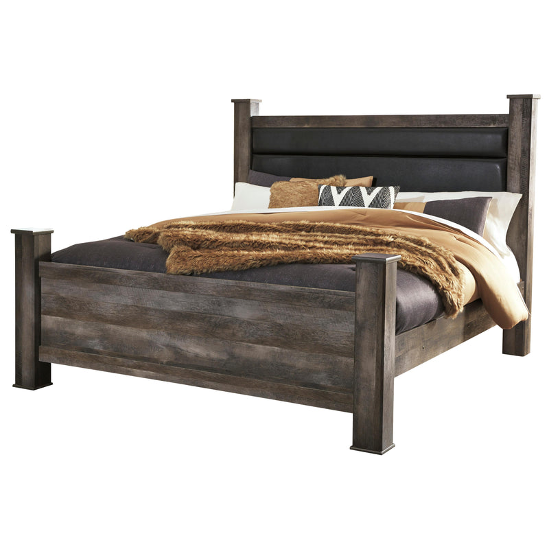  Size_King -- Wynnlow B440B6 King Poster Bed IMAGE 1