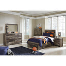  Benchcraft Derekson B200-50 Twin/Full Under Bed Storage IMAGE 4