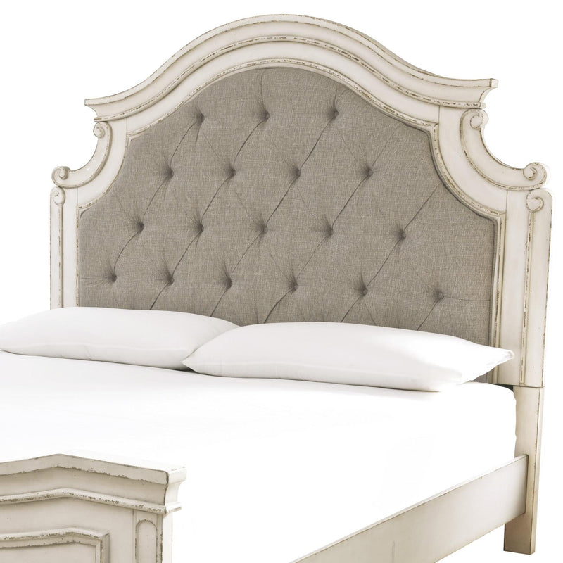  Signature Design by Ashley Realyn B743-57 Queen Upholstered Panel Headboard IMAGE 1
