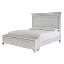  Size_California King -- Kanwyn B777B12 California King Panel Bed with Storage Bench IMAGE 1