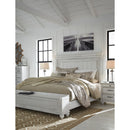  Size_California King -- Kanwyn B777B12 California King Panel Bed with Storage Bench IMAGE 9