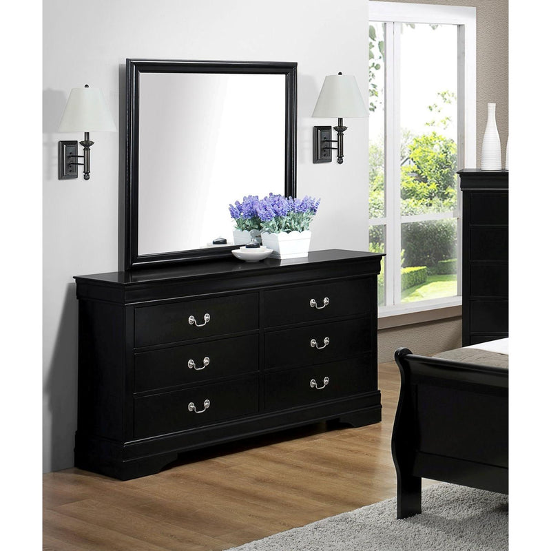  Crown Mark Louis Philip Dresser Mirror B3950-11 IMAGE 2