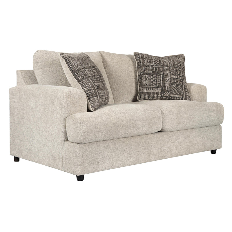  Signature Design by Ashley Soletren Stationary Fabric Loveseat 9510435 IMAGE 2