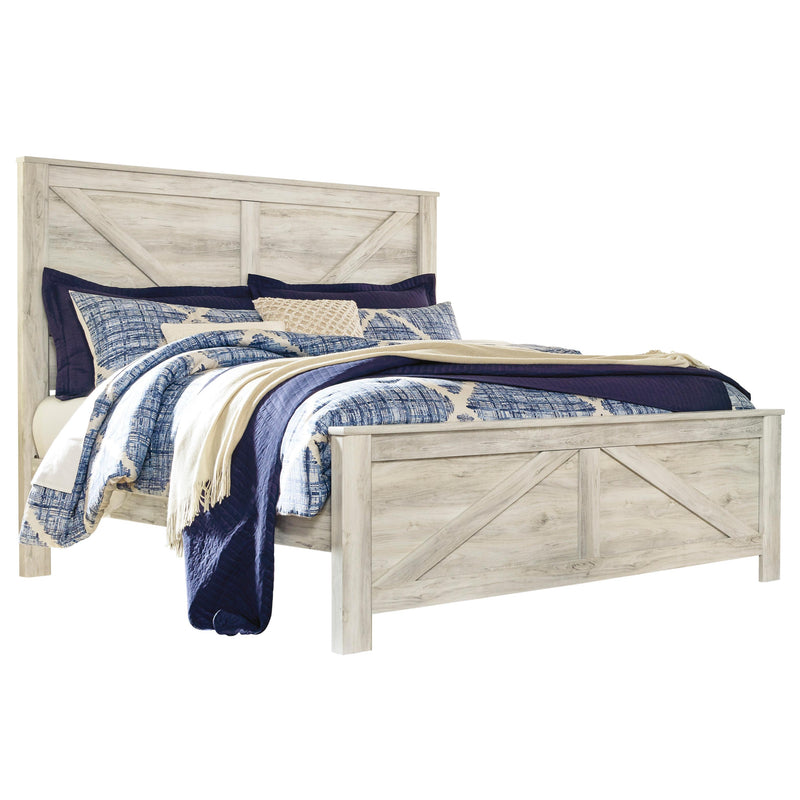  Size_King -- Bellaby B331B10 King Crossbuck Panel Bed IMAGE 1