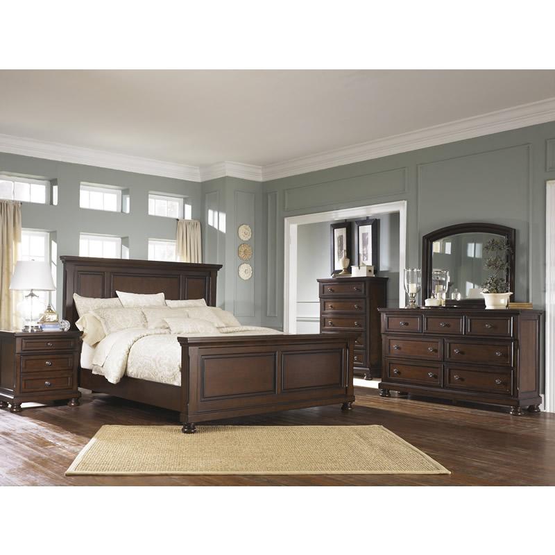  Millennium Porter B697B33 7 pc King Panel Bedroom Set IMAGE 1