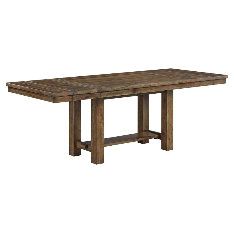  Signature Design by Ashley Moriville Dining Table with Trestle Base D631-45 IMAGE 1