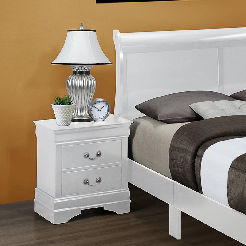  Crown Mark Louis Philip 2-Drawer Nightstand B3650-2 IMAGE 1