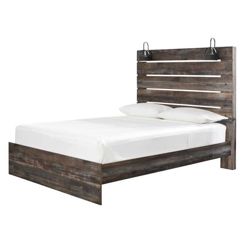  Size_Queen -- Signature Design by Ashley Drystan Panel Bed IMAGE 1