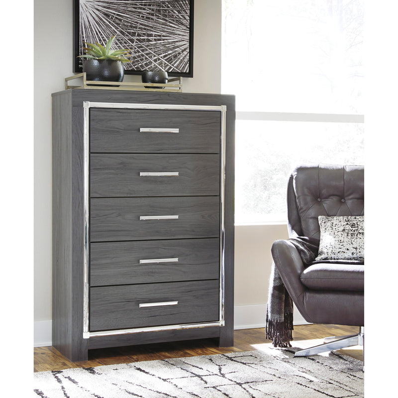  Signature Design by Ashley Lodanna 5-Drawer Chest B214-46 IMAGE 2