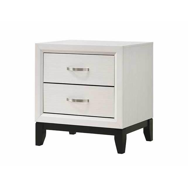 Crown Mark Akerson 2-Drawer Nightstand B4610-2 IMAGE 1