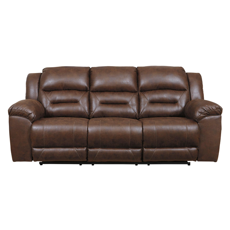  Manufacturer Color_Chocolate Motion Type_Reclining -- Stoneland 3990488 Reclining Sofa IMAGE 1