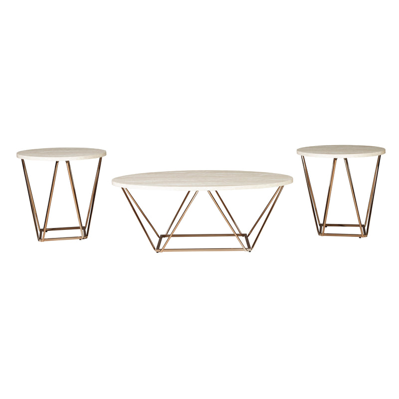  Signature Design by Ashley Tarica Occasional Table Set T385-13 IMAGE 2