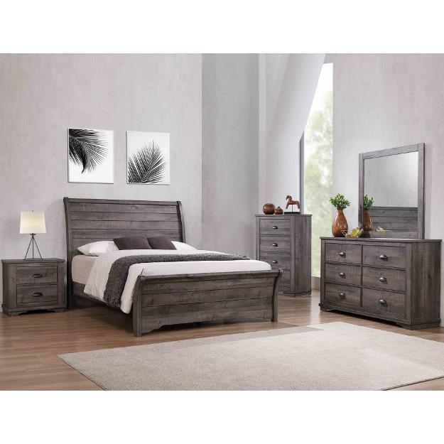  Crown Mark Coralee B8100-11 Dresser Mirror IMAGE 2