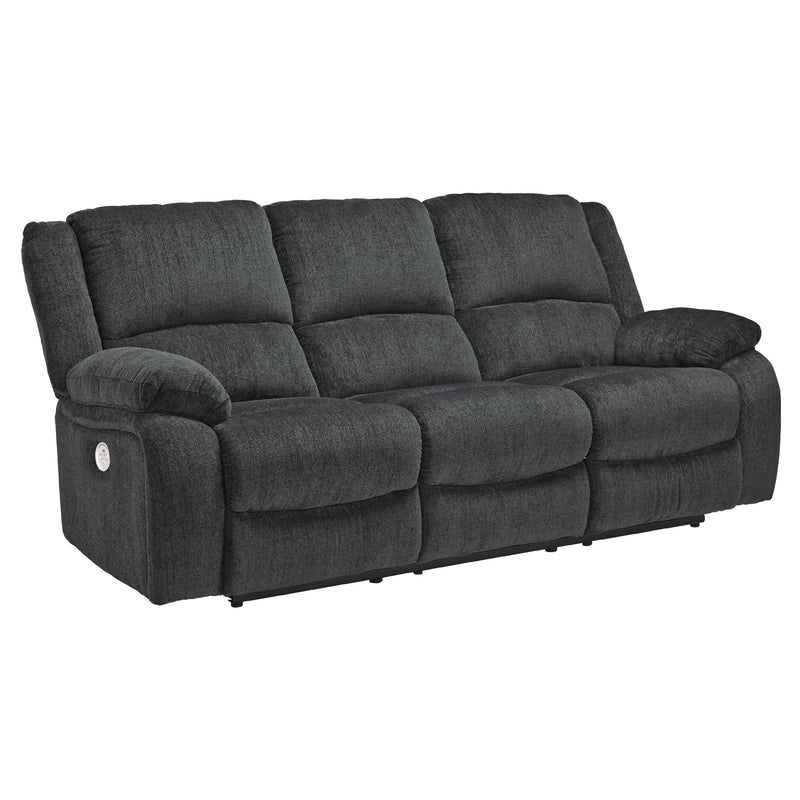  Motion Type_Power Recline -- Signature Design by Ashley Draycoll Reclining Fabric Sofa IMAGE 1