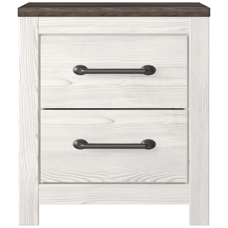  Signature Design by Ashley Gerridan B1190-92 Two Drawer Night Stand IMAGE 2