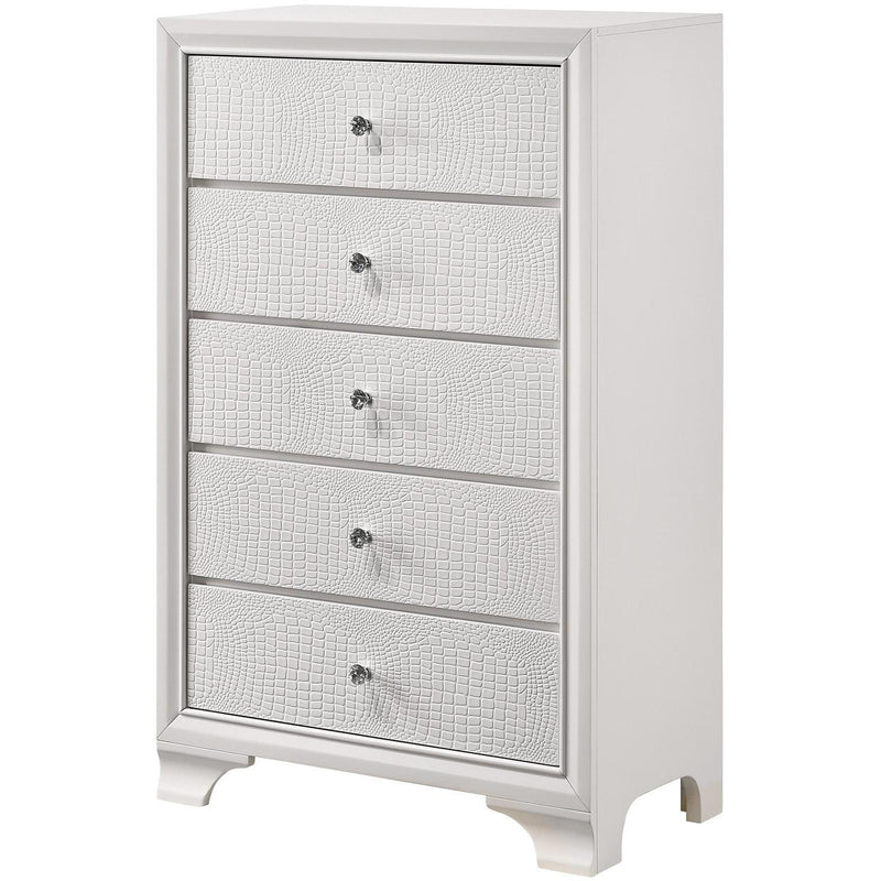  Crown Mark Lyssa B4310-4 Chest - Frost IMAGE 1