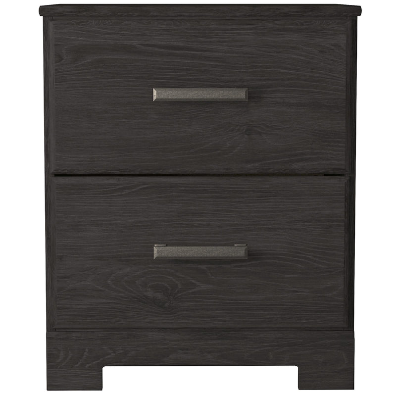  Signature Design by Ashley Belachime B2589-92 Two Drawer Night Stand IMAGE 1