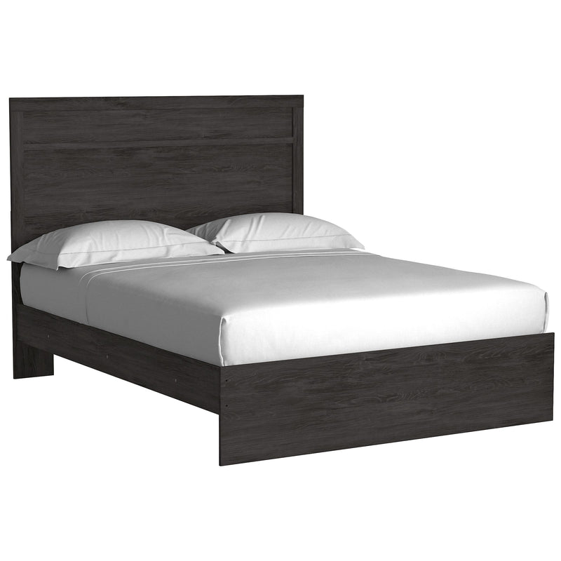  Size_Queen -- Belachime B2589B2 Queen Panel Bed IMAGE 1
