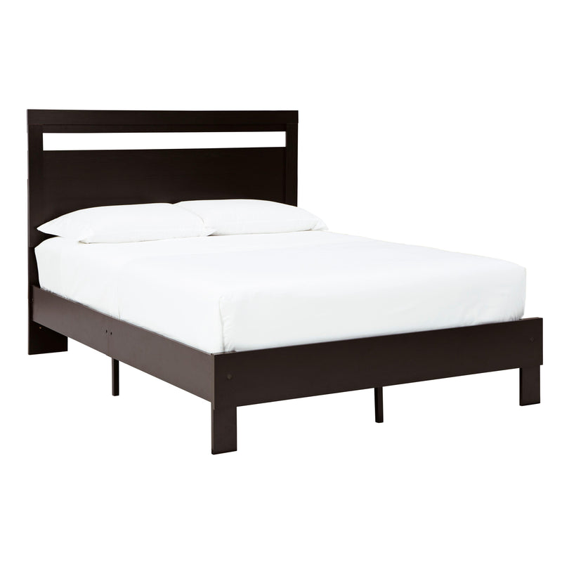  Signature Design by Ashley Finch EB3392B2 Queen Panel Platform Bed IMAGE 1