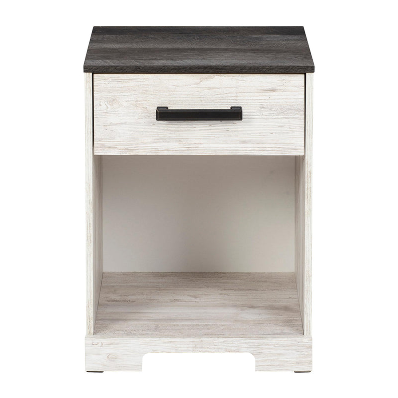  Signature Design by Ashley Shawburn EB4121-191 One Drawer Night Stand IMAGE 1