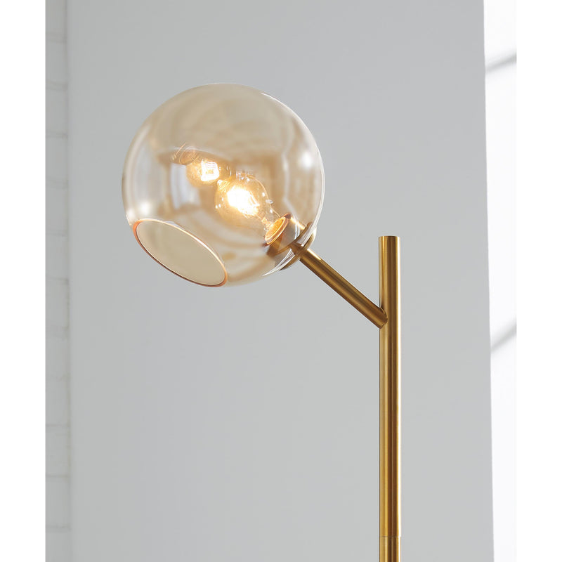  Signature Design by Ashley Abanson L206021 Metal Floor Lamp IMAGE 2