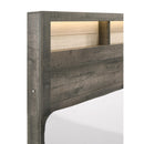  Size_King -- Rhett B8170-K-BED King Bookcase Bed IMAGE 3