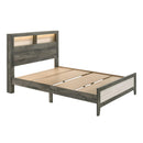  Size_Queen -- Crown Mark Rhett Bookcase Bed IMAGE 2