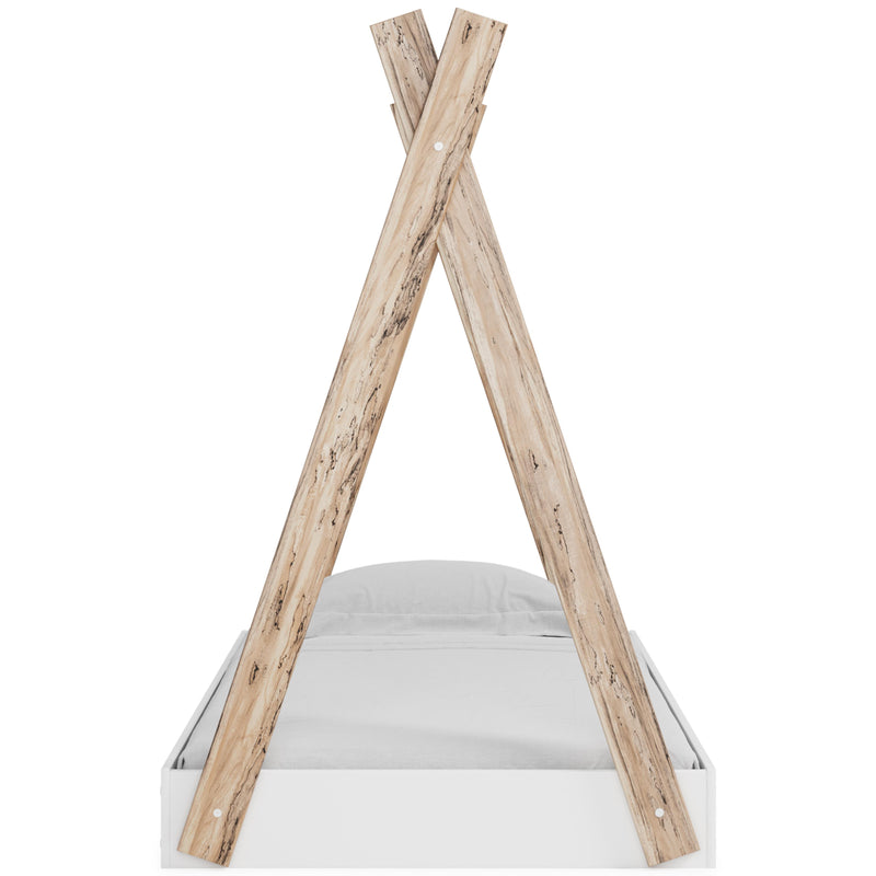  Signature Design by Ashley Piperton EB1221-121 Twin Tent Complete Bed in Box IMAGE 2