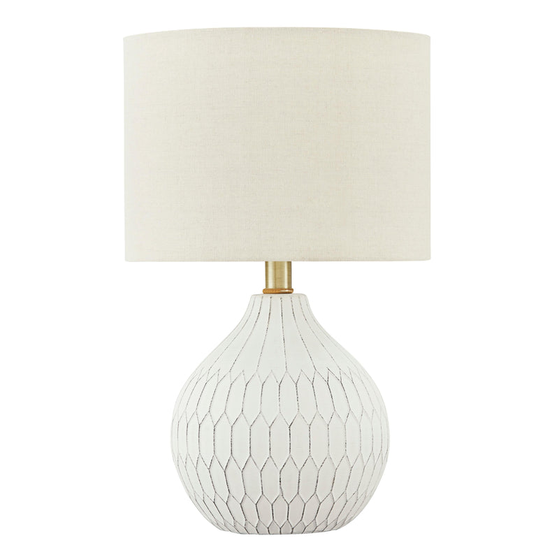  Signature Design by Ashley Wardmont L180094 Ceramic Table Lamp IMAGE 1