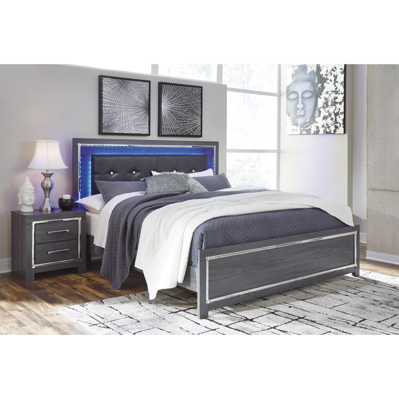  Size_King -- Lodanna B214B15 King Panel Bed IMAGE 1