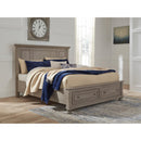  Size_King -- Lettner B733B33 King Panel Storage Bed IMAGE 2