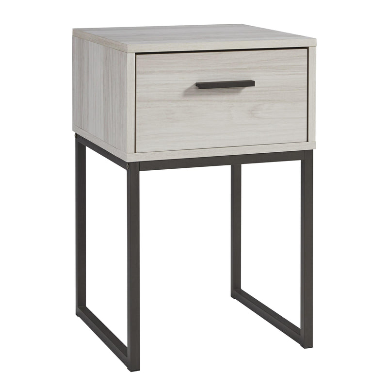  Signature Design by Ashley Socalle EB1864-291 One Drawer Night Stand IMAGE 1