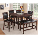  Crown Mark Fulton 6 pc Counter Height Dining Set IMAGE 1