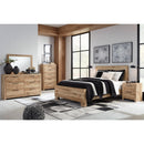  Size_King -- Hyanna B1050B10 King Panel Bed IMAGE 6