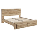  Size_King -- Hyanna B1050B11 King Panel Storage Bed IMAGE 4