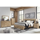  Size_King -- Hyanna B1050B11 King Panel Storage Bed IMAGE 6